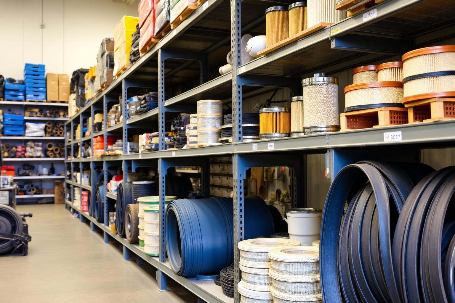 Truck parts warehouse